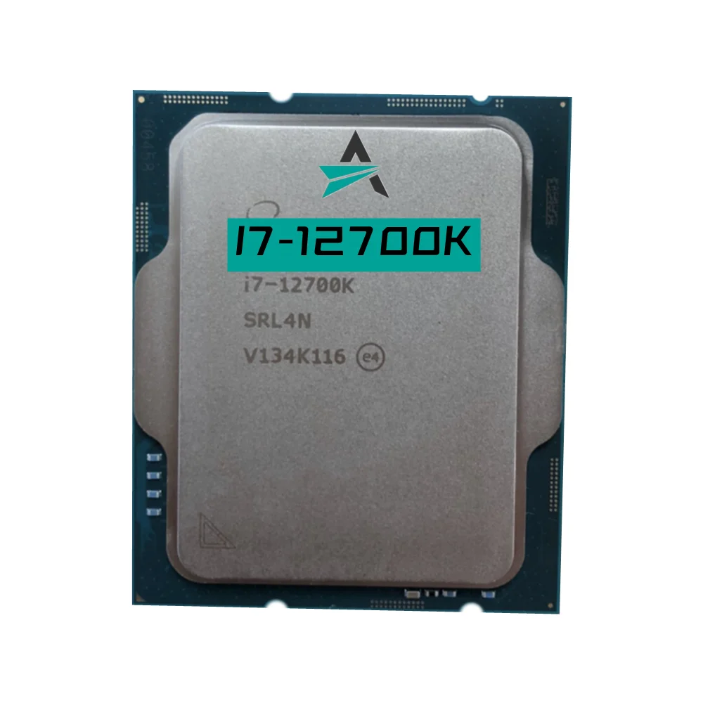 ũ CPU  LGA 1700, ھ i7-12700K I7, 12700K, 3.6 GHz, 12 ھ, 20 , L3 = 25M, 125W,  DDR4 DDR5